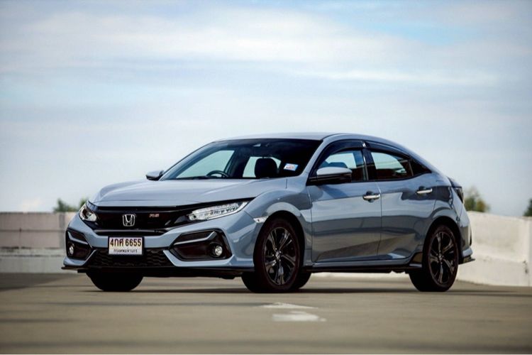 Honda Civic 2020 1.5 Turbo RS Sedan เบนซิน ไม่ติดแก๊ส เกียร์อัตโนมัติ เทา รูปที่ 2