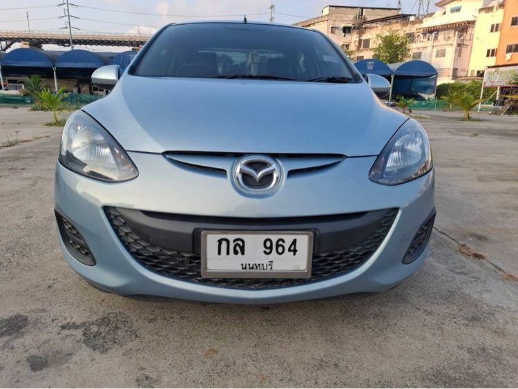 Mazda Mazda 2 2010 1.5 Spirit Sedan เบนซิน ไม่ติดแก๊ส เกียร์อัตโนมัติ ฟ้า รูปที่ 3