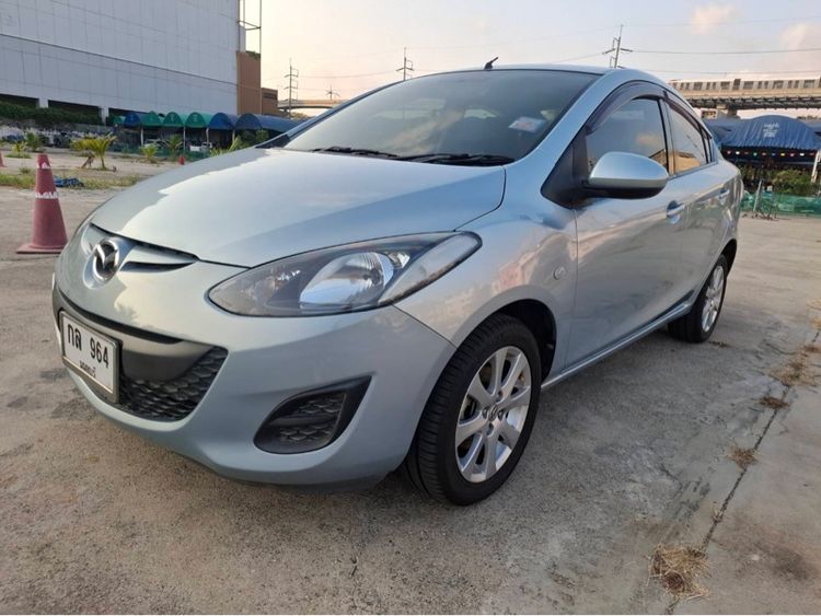 Mazda Mazda 2 2010 1.5 Spirit Sedan เบนซิน ไม่ติดแก๊ส เกียร์อัตโนมัติ ฟ้า รูปที่ 2