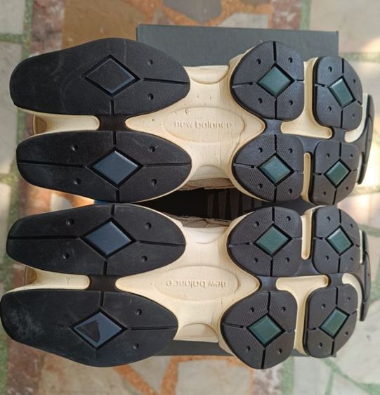 ขายถูก New Balance U9060HMS สีขาวตัดเขียว นิยม size 41.5-260cm สภาพสวย ของแท้ รูปที่ 7