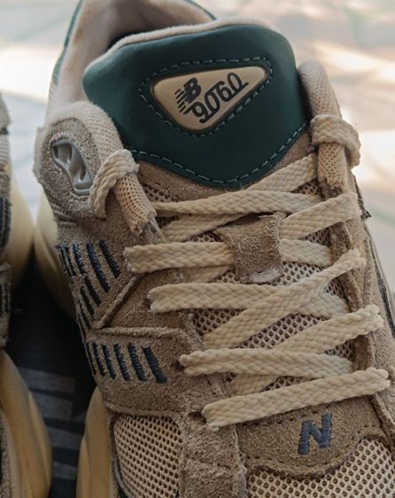 ขายถูก New Balance U9060HMS สีขาวตัดเขียว นิยม size 41.5-260cm สภาพสวย ของแท้ รูปที่ 9
