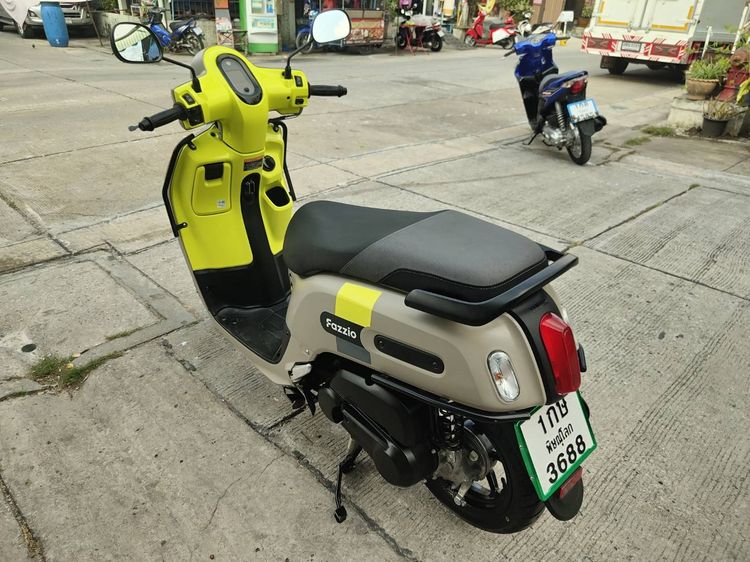 🛵ยังไงก็ขาย Fazzio ปี 67 เครื่องดี สีสวย สตาร์ทมือ กุญแจรีโมท วิ่งน้อย1700โล เล่มชุดโอนครบ+เปลี่ยนถ่ายน้ำมันเครื่องฟรี ส่งฟร30กิโล รูปที่ 6
