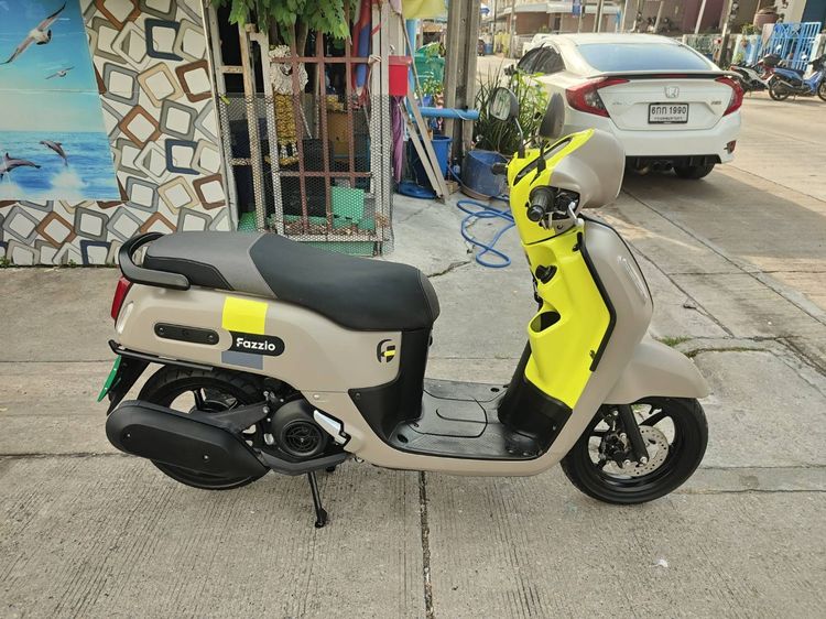 🛵ยังไงก็ขาย Fazzio ปี 67 เครื่องดี สีสวย สตาร์ทมือ กุญแจรีโมท วิ่งน้อย1700โล เล่มชุดโอนครบ+เปลี่ยนถ่ายน้ำมันเครื่องฟรี ส่งฟร30กิโล รูปที่ 3
