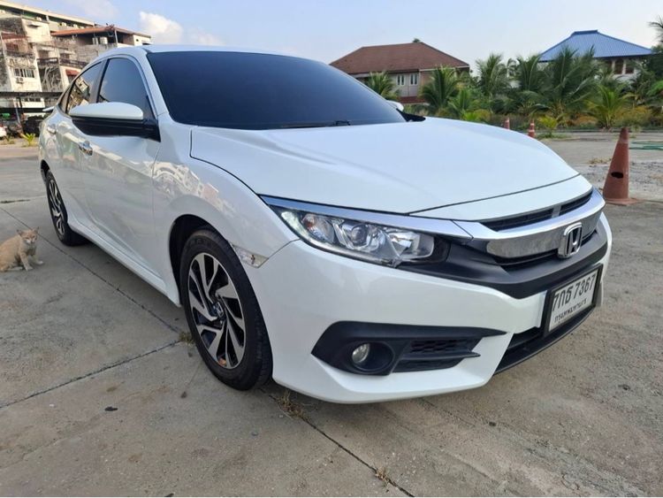 รถ Honda Civic 1.8 EL i-VTEC สี ขาว