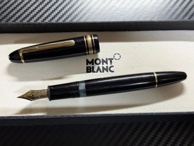 ปากกา Montblanc Meisterstuck 146 สภาพดีมาก หัวปากกาทำจากทองคำ 14K ขนาด M
