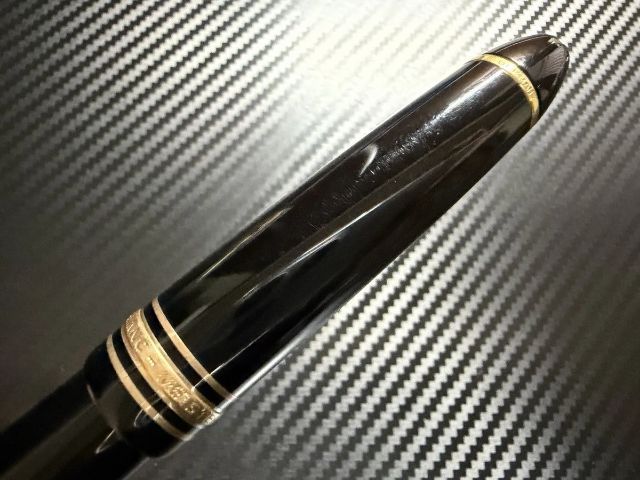 ปากกา Montblanc Meisterstuck 146 สภาพดีมาก หัวปากกาทำจากทองคำ 14K ขนาด M รูปที่ 2