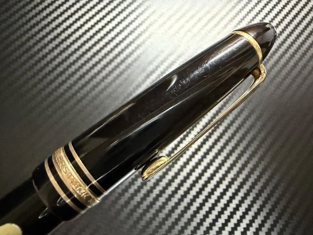 ปากกา Montblanc Meisterstuck 146 สภาพดีมาก หัวปากกาทำจากทองคำ 14K ขนาด M รูปที่ 8