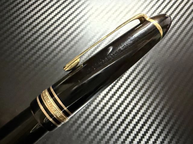 ปากกา Montblanc Meisterstuck 146 สภาพดีมาก หัวปากกาทำจากทองคำ 14K ขนาด M รูปที่ 3