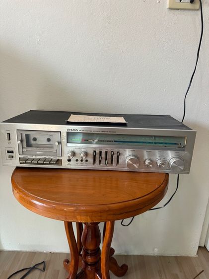 เครื่องเล่นเทปโบราณ ยังใช้งานได้ เทปยังหมุน  รูปที่ 6