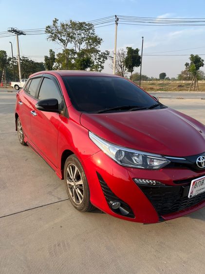 Toyota Yaris 2019 1.2 G Plus Sedan เบนซิน ไม่ติดแก๊ส เกียร์อัตโนมัติ แดง รูปที่ 2