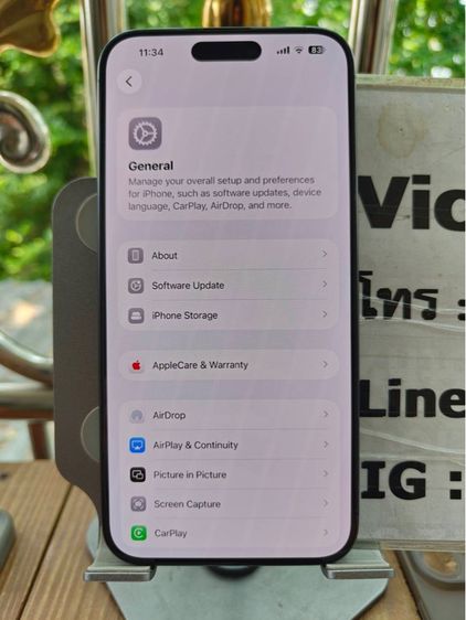 ขาย iPhone 15Pro Max ความจุ256GB ศูนย์ไทย สีน้ำเงิน อุปกรณ์ครบยกกล่อง สภาพมีรอยเล็กน้อย ไม่ตกหนักไม่บุบ สุขภาพแบต88 ไม่เคยซ่อมเปลี่ยนอะไรใดๆ รูปที่ 5