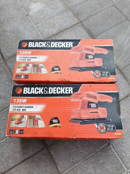 เครื่องขัดกระดาษทราย Black Decker 135W