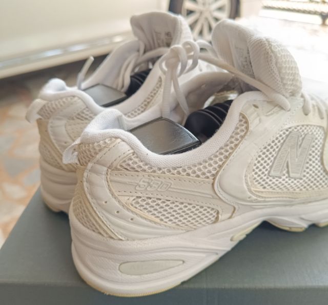 ขายถูก New Balance MR530FW1 สีครีม นิยม สวยมาก size 42.5-270cm  ของแท้ รูปที่ 5