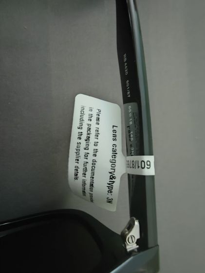 แว่นตา Ray Ban Luxottica BLK SHN GRY รูปที่ 5