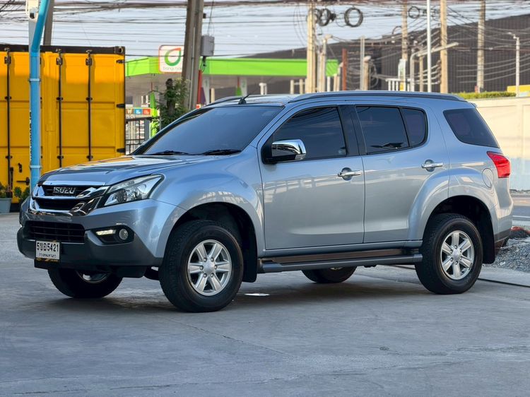 รถ Isuzu MU-X 2.5 สี ฟ้า