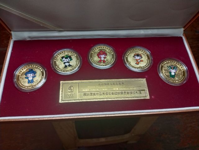 ชุดเหรียญที่ระลึกมาสคอตโอลิมปิกปักกิ่ง2008  รูปที่ 12