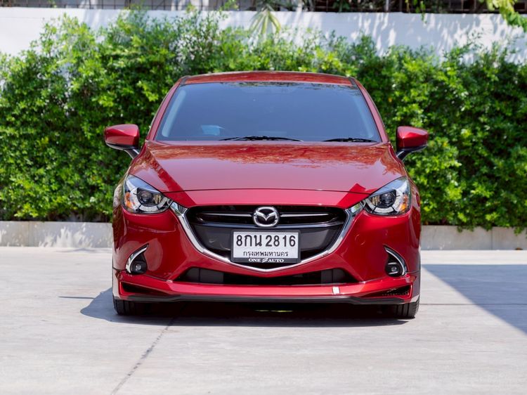 Mazda Mazda 2 2019 1.3 High Connect Sedan เบนซิน ไม่ติดแก๊ส เกียร์อัตโนมัติ แดง รูปที่ 2