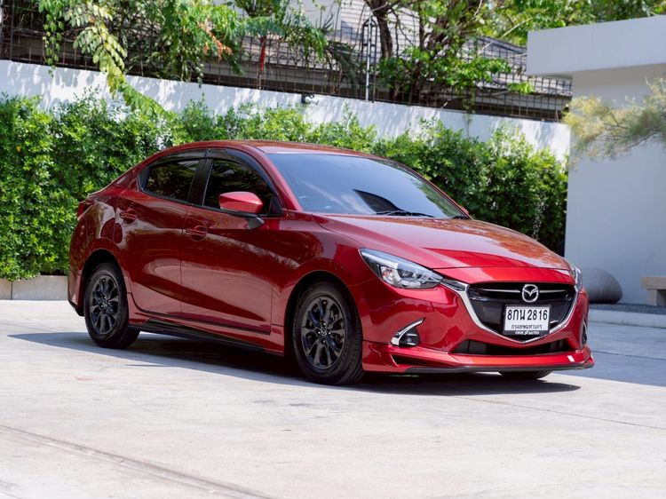 รถ Mazda Mazda 2 1.3 High Connect สี แดง