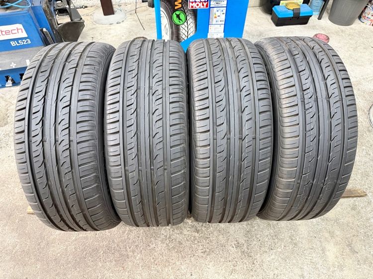 ล้อแม็ก TOYOTA LEGENDER ขอบ 20” ถอดป้ายแดง ยาง DUNLOP 265-50R20 ปี 25 สีเส้นตุ่มหน้ายางยังอยู่ครบ รูปที่ 16
