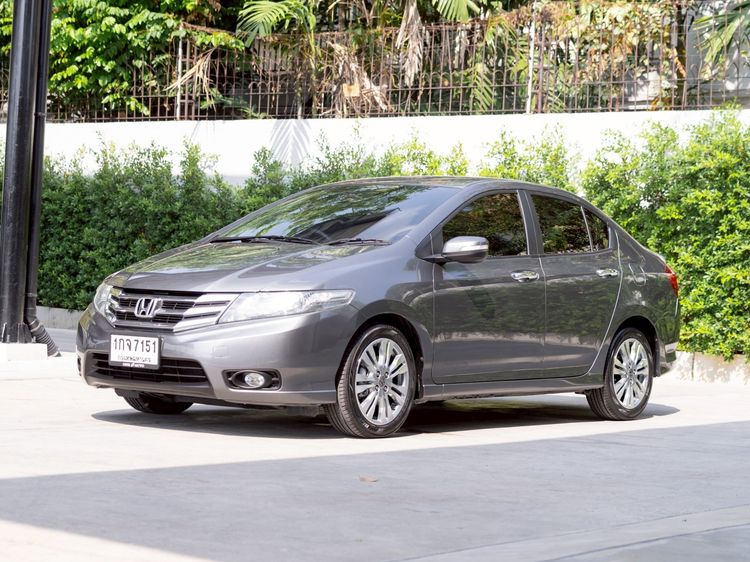 Honda City 2012 1.5 Sv i-VTEC Sedan เบนซิน ไม่ติดแก๊ส เกียร์อัตโนมัติ เทา รูปที่ 3