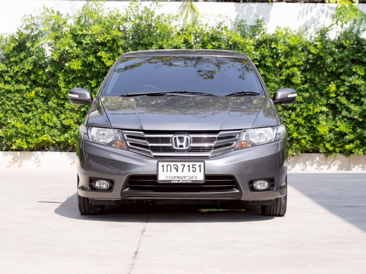 Honda City 2012 1.5 Sv i-VTEC Sedan เบนซิน ไม่ติดแก๊ส เกียร์อัตโนมัติ เทา รูปที่ 2