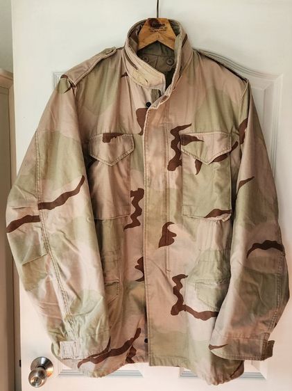 แจ็คเก็ต M-65 ลายพรางทะเลทราย 3 สี รูปที่ 2