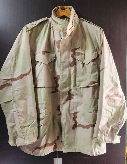 อื่นๆ อื่นๆ แขนยาว เสื้อแจ็คเก็ต | เสื้อคลุม อื่นๆ แจ็คเก็ต M-65 ลายพรางทะเลทราย 3 สี