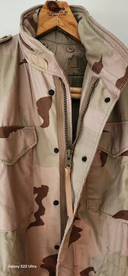 แจ็คเก็ต M-65 ลายพรางทะเลทราย 3 สี รูปที่ 9