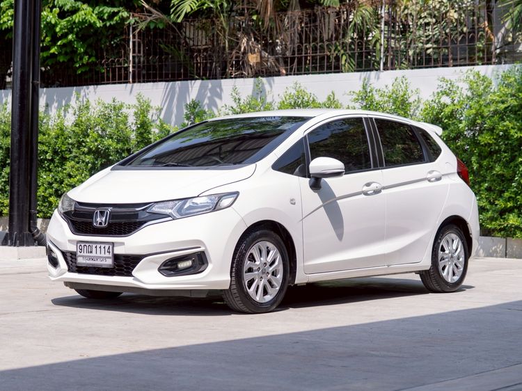Honda Jazz 2019 1.5 V Plus i-VTEC Sedan เบนซิน ไม่ติดแก๊ส เกียร์อัตโนมัติ ขาว รูปที่ 3