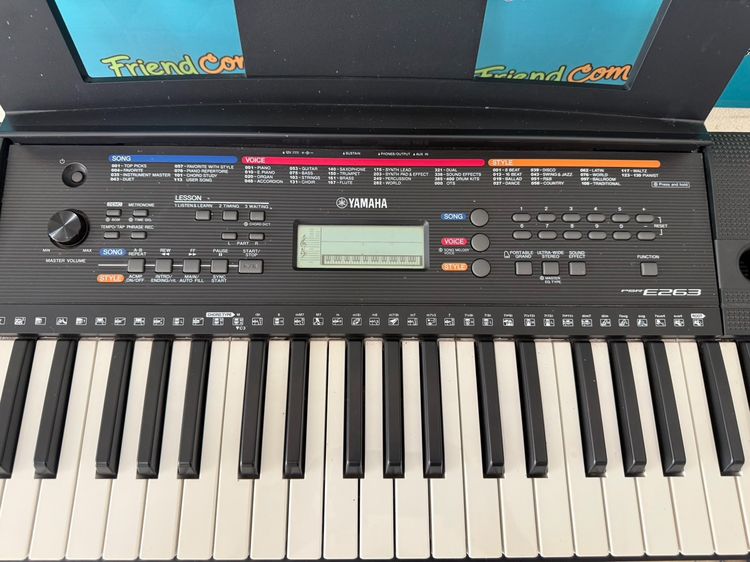 คีย์บอร์ด Yamaha PSR E263 รูปที่ 4