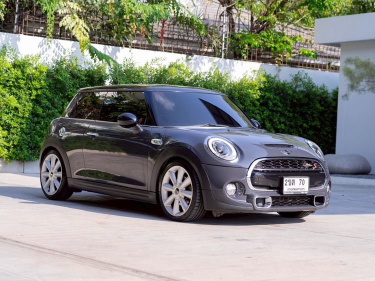 Mini COOPER 2018 2.0S Sedan เบนซิน ไม่ติดแก๊ส เกียร์อัตโนมัติ เทา