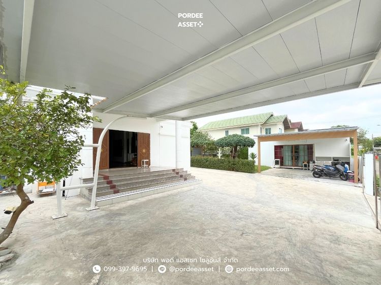 บ้านเดี่ยวหลังใหญ่ พร้อมบ้านน๊อคดาวน์ ซอยเทิดราชัน 37 (ขนาด 160 ตร.ว.) ถ.เทิดราชัน สีกัน ดอนเมือง กทม รูปที่ 3