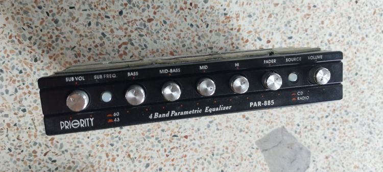 ปรีแอมป์ รถยนต์ ตัวปรับเสียง รูปที่ 2