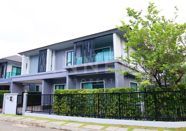 บ้านหลังมุม 4 ห้องนอน ใกล้ Mega Bangna และ สนามบิน 🏡🌳(For Rent-ให้เช่า) Burasiri Wongwaen-Onnut 💵72,000 THB