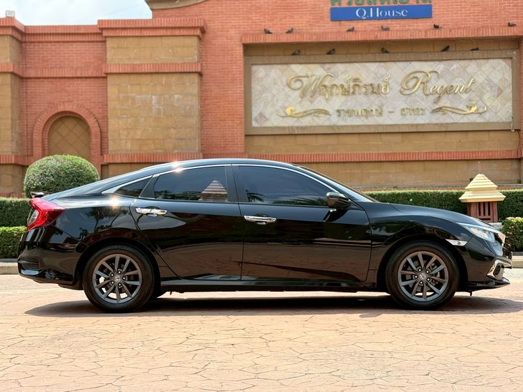 Honda Civic 2021 1.8 EL i-VTEC Sedan เบนซิน เกียร์อัตโนมัติ ดำ รูปที่ 3