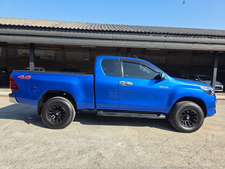 Toyota Hilux Revo 2019 2.4 E Plus 4WD Pickup ดีเซล ไม่ติดแก๊ส เกียร์ธรรมดา น้ำเงิน รูปที่ 4