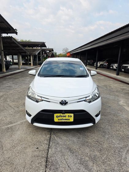 Toyota Vios 2013 1.5 J Sedan เบนซิน ไม่ติดแก๊ส เกียร์อัตโนมัติ ขาว รูปที่ 3