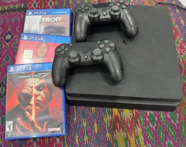 Sony เครื่องเกมส์โซนี่ เพลย์สเตชั่น PS4 (Playstation 4) เชื่อมต่อไร้สายไม่ได้ PS 4 play station 4