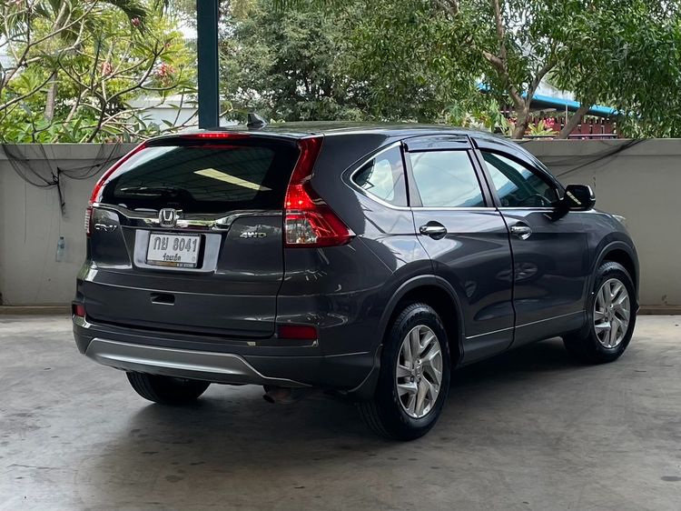 Honda CR-V 2016 2.0 E 4WD Utility-car เบนซิน ไม่ติดแก๊ส เกียร์อัตโนมัติ เทา รูปที่ 4
