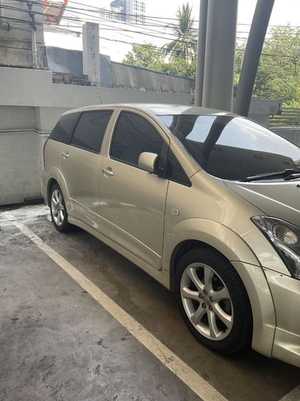 Toyota Wish 2004 2.0 Q Van เบนซิน ไม่ติดแก๊ส เกียร์อัตโนมัติ บรอนซ์ทอง รูปที่ 2