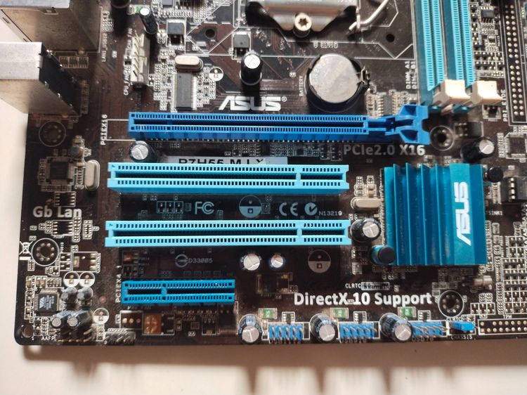 เมนบอร์ด รุ่น asus p7h55-m lx พร้อม cpu i3 530 รูปที่ 5