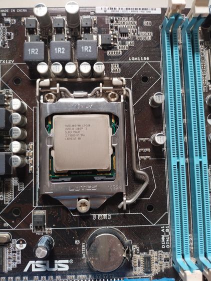 เมนบอร์ด รุ่น asus p7h55-m lx พร้อม cpu i3 530 รูปที่ 4