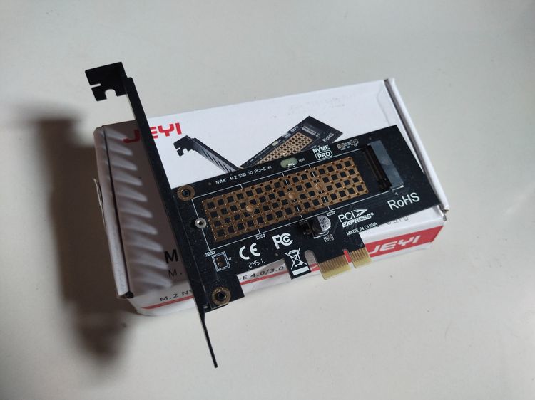 Jeyi PCIe To M.2 NVME SSD  PCIe X1 รูปที่ 4