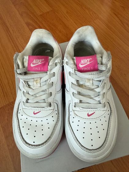 nike รุ่น Force 1 Low easyon(PS) สีขาว พื้นชมพู รูปที่ 3