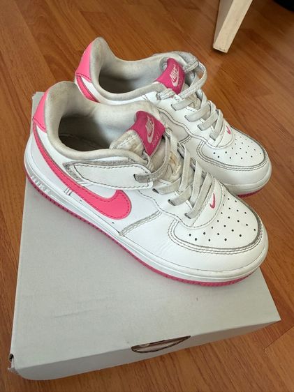 nike รุ่น Force 1 Low easyon(PS) สีขาว พื้นชมพู รูปที่ 2