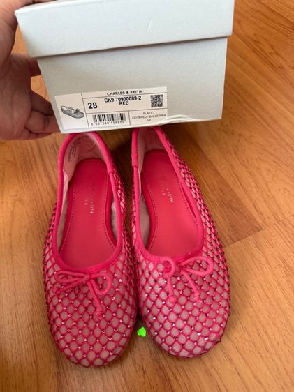 รองเท้าเด็กผู้หญิง charles and keith สีชมพู รูปที่ 5