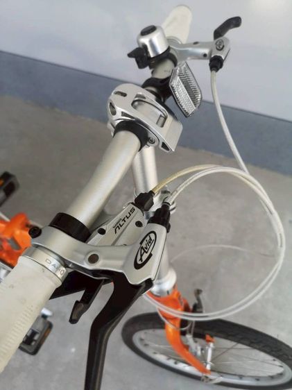 ส่งต่อ จักรยานพับ Dahon Mup9 สีส้ม มือสอง สภาพดีมาก ล้อ20นิ้ว เฟรมโค้ง นัดรับ กทม สะพานใหม่ รูปที่ 5