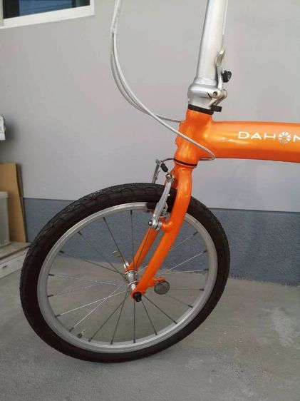 ส่งต่อ จักรยานพับ Dahon Mup9 สีส้ม มือสอง สภาพดีมาก ล้อ20นิ้ว เฟรมโค้ง นัดรับ กทม สะพานใหม่ รูปที่ 12