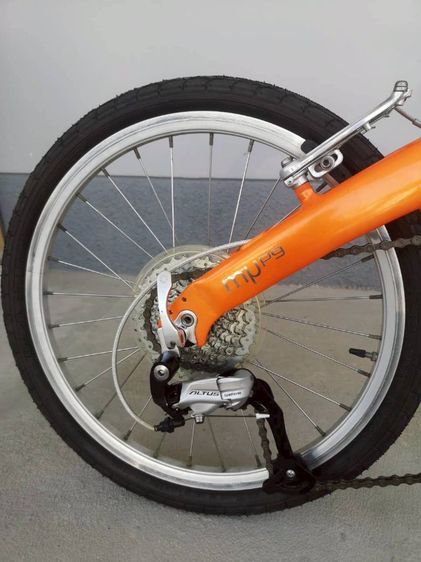 ส่งต่อ จักรยานพับ Dahon Mup9 สีส้ม มือสอง สภาพดีมาก ล้อ20นิ้ว เฟรมโค้ง นัดรับ กทม สะพานใหม่ รูปที่ 8