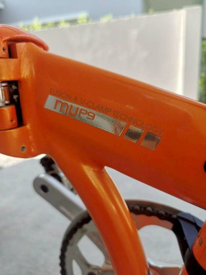 ส่งต่อ จักรยานพับ Dahon Mup9 สีส้ม มือสอง สภาพดีมาก ล้อ20นิ้ว เฟรมโค้ง นัดรับ กทม สะพานใหม่ รูปที่ 15